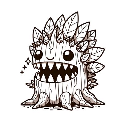 Whimsical Woodsy Creature Tee