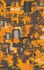 Circuit Camo Tech Fortress Tough Case for iPhone design — dense camouflage pattern of orange and charcoal mechanical circuit