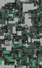 Circuit City Camo Tough Case for Samsung design — dense overhead grid of interlocking industrial structures in forest green