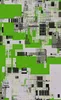 Circuit City Digital Camo Tough Case for Samsung design — aerial city grid of electric green, white, and charcoal black
