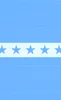 Blue Skies Seven Stars Tough Case for Samsung design — seven blue five-pointed stars aligned in a row on a white horizontal