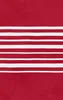 Classic Red Stripe MagSafe Tough Case for iPhone design — horizontal white stripes evenly spaced on a deep crimson red