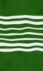Green Wave Stripe Tough Case for Samsung design — wavy horizontal white stripes flowing across a deep forest green