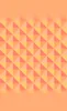 Warm Geometry Sunset Grid Tough Case for Samsung design — tessellating triangles in coral red, golden yellow, and soft peach