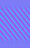 Neon Diagonal Stripe Surge Tough Case for iPhone design — diagonal soft-edged stripes in bright cyan and magenta fading into
