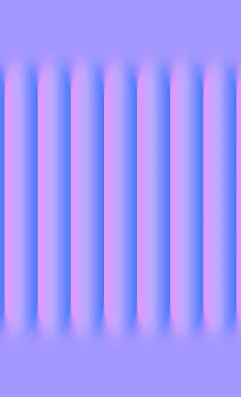 Neon Ripple Wave Tough Case for Samsung design — soft 3D vertical ridges in a glowing gradient of electric blue, pink