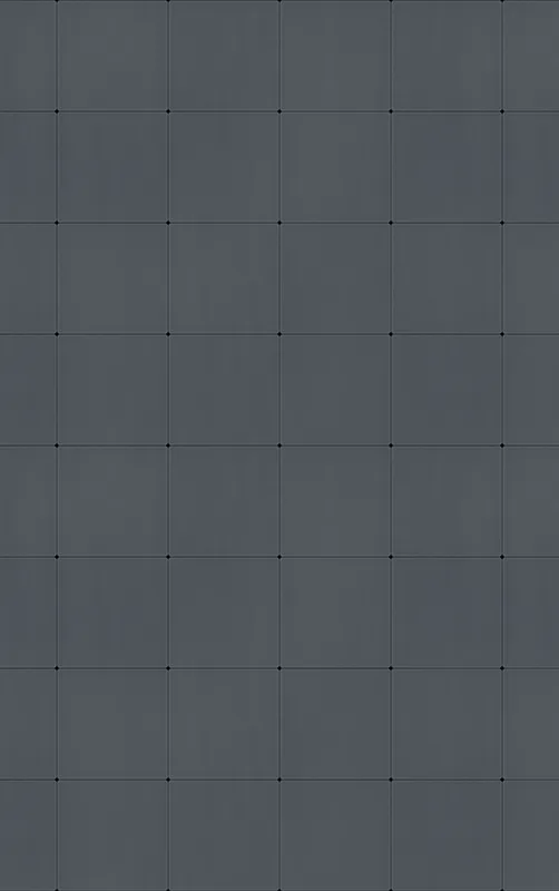 Dark Grid Minimal Tough Case for iPhone design — uniform grid of dark charcoal square tiles with subtle tonal variation