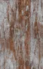 Rusted Iron Fortress MagSafe Tough Case for iPhone design — heavily weathered metal panels with streaking rust in burnt