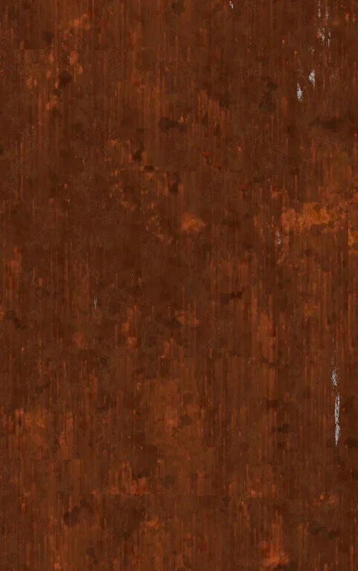 Oxidized Iron Rust Patina MagSafe Tough Case for iPhone design — heavily oxidized iron surface with deep burnt sienna