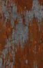 Iron Decay Rust Metal MagSafe Tough Case for iPhone design — heavily corroded metal surface with streaks of burnt orange