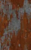 Rusted Iron Weathered Metal Tough Case for Samsung design — heavily rusted iron surface with deep burnt orange corrosion