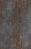 Industrial Rust Metal Tough Case for iPhone design — weathered steel plate with streaks of oxidized rust, surface scratches