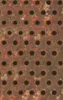 Industrial Rust Perforated Metal MagSafe Tough Case for iPhone design — heavily rusted perforated metal plate with deep