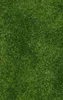 Lush Green Clover Field Tough Case for iPhone design — aerial view of a dense clover field with layered deep forest green