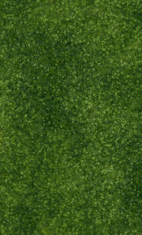 Lush Green Meadow Tough Case for Samsung design — aerial view of dense wild clover and ground cover in layered shades