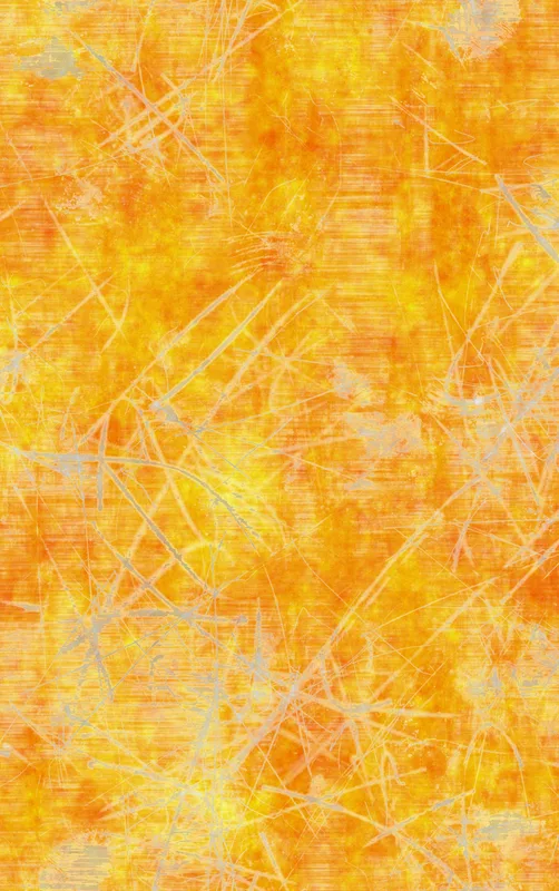 Solar Flare Scratch MagSafe Tough Case for iPhone design — mottled orange and golden yellow surface overlaid with scattered
