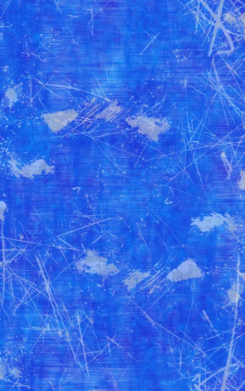 Electric Blue Splatter Storm MagSafe Tough Case for iPhone design — vivid cobalt blue background covered in scattered
