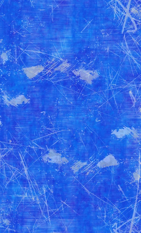 Electric Blue Storm Tough Case for Samsung design — vivid cobalt blue surface covered in white scratch lines, gray ink