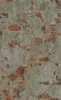 Weathered Brick Plaster Wall Tough Case for Samsung design — peeling sage green plaster revealing aged red brick beneath