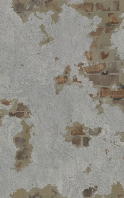 Urban Decay Rust Texture Tough Case for iPhone design — weathered gray surface with scattered patches of rust, burnt sienna