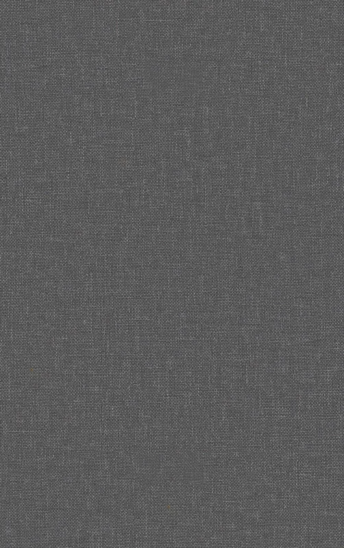close-up woven linen fabric texture in deep charcoal and slate grey tones with subtle thread variation
