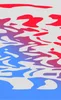 Crimson Wave Ripple Tough Case for Samsung design — fluid water ripple pattern in vivid red and cobalt blue with a gradient