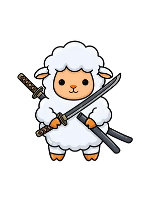 Samurai Sheep T-Shirt