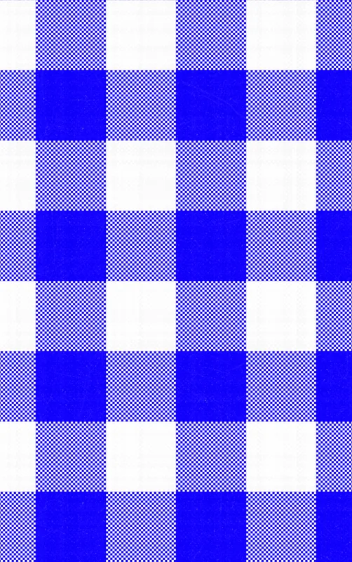Classic Blue Gingham Tough Case for iPhone