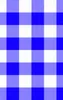 Classic Blue Gingham Check MagSafe Tough Case for iPhone design — bold cobalt blue and white gingham check pattern