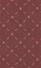 Crimson Cross Stitch Tough Case for Samsung design — repeating white cross stitch marks and diagonal dashes on a deep