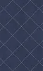 Navy Diamond Stitch Tough Case for Samsung design — diagonal diamond grid of white dashed stitch lines with small
