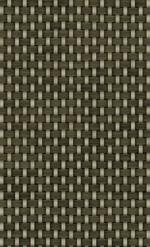 Tactical Weave Armor Tough Case for Samsung design — close-up woven basket texture in deep olive and warm khaki