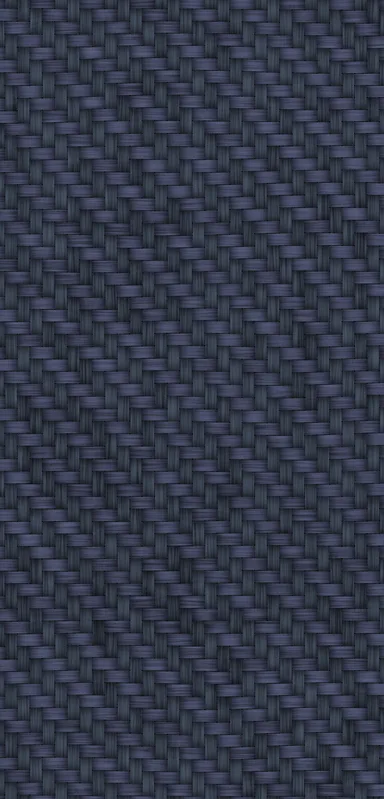 Navy Carbon Fiber Shield Clear Case for iPhone design — diagonal twill carbon fiber weave pattern in deep navy blue