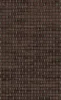 Woven Rattan Tough Case for Samsung design — close-up woven basketweave pattern in deep chocolate brown with interlocking