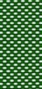Green Woven Basket Weave Clear Case for iPhone design — tightly interlaced basket weave pattern in deep forest green
