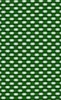 Grid Weave Green Lattice Tough Case for Samsung design — repeating basket-weave grid of deep forest green and pale mint
