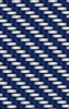 Steel Weave Armor MagSafe Tough Case for iPhone design — interlocking navy blue and brushed silver basket-weave pattern