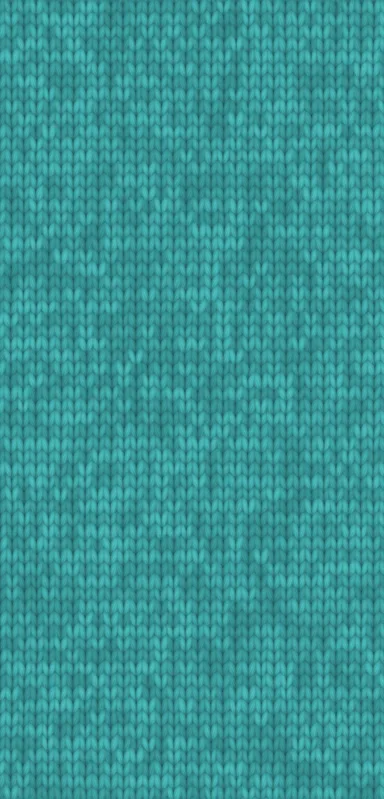 Teal Knit Texture Clear Case for iPhone design — seamless teal stockinette knit stitch pattern with subtle turquoise tone