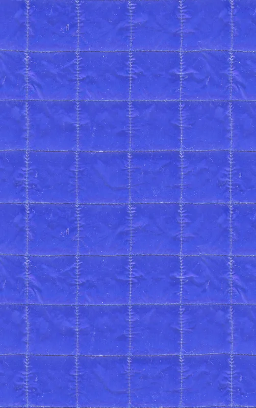 Royal Blue Quilted Grid Tough Case for iPhone