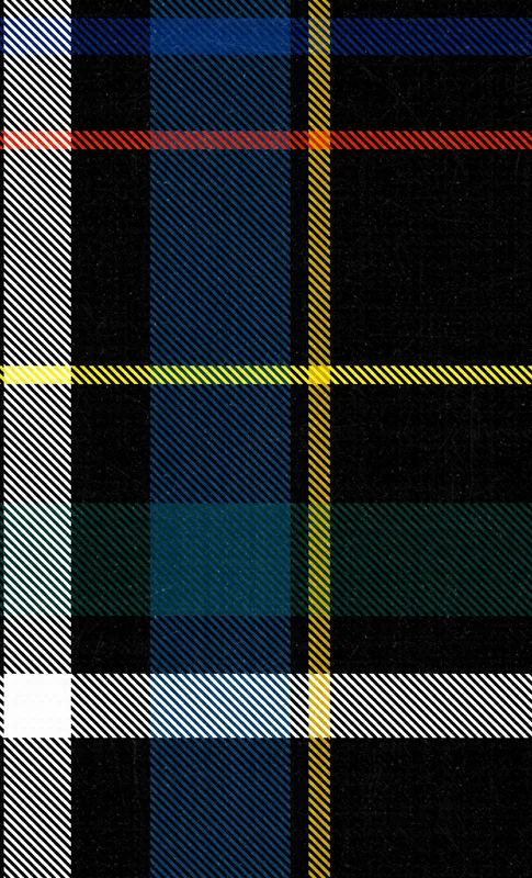 Highland Spirit Tartan Tough Case for Samsung design — classic Scottish tartan plaid with black base and bold crossing