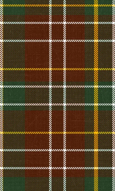 Highland Tartan Tough Case for Samsung design — classic Scottish tartan plaid in deep red, forest green, gold, and white