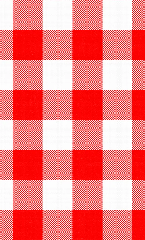 Classic Red Gingham Tough Case for Samsung design — large red and white gingham checkerboard pattern with alternating solid