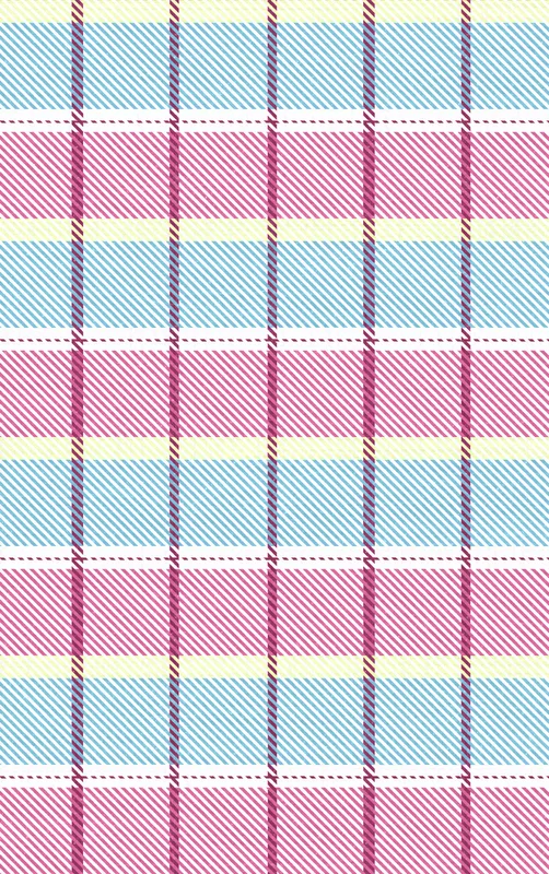 Pastel Plaid Preppy Tough Case for iPhone