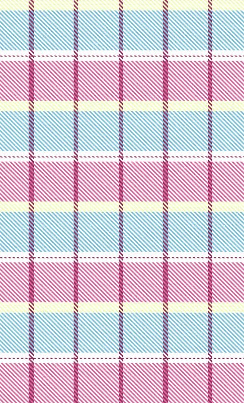 Pastel Plaid Preppy Charm Tough Case for Samsung design — pastel tartan plaid pattern with sky blue, soft yellow, white