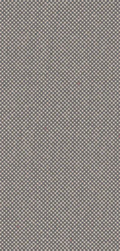 Slate Micro Check Clear Case for iPhone design — fine micro-checkerboard woven pattern in muted slate and warm taupe