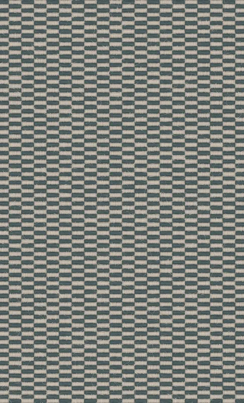 Woven Grid Slate Tough Case for Samsung design — tightly woven basket-weave grid pattern in slate teal and warm linen beige