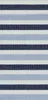 Nautical Stripe Clear Case for iPhone design — horizontal woven stripes alternating between deep navy, powder blue