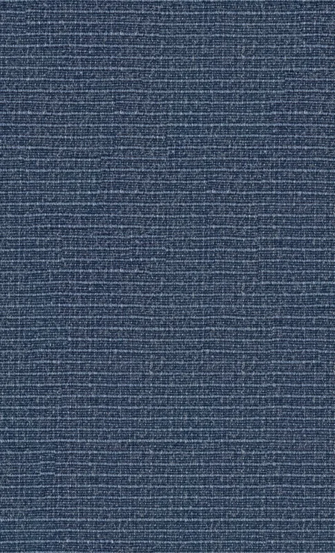 Deep Ocean Woven Texture Tough Case for Samsung design — tightly woven horizontal textile pattern in deep navy and slate