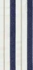 Nautical Ticking Stripe Clear Case for iPhone design — woven ticking stripe pattern with wide navy blue stripes, slim taupe