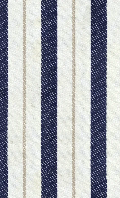 Nautical Ticking Stripe Tough Case for Samsung design — classic ticking stripe pattern with bold navy blue and off-white